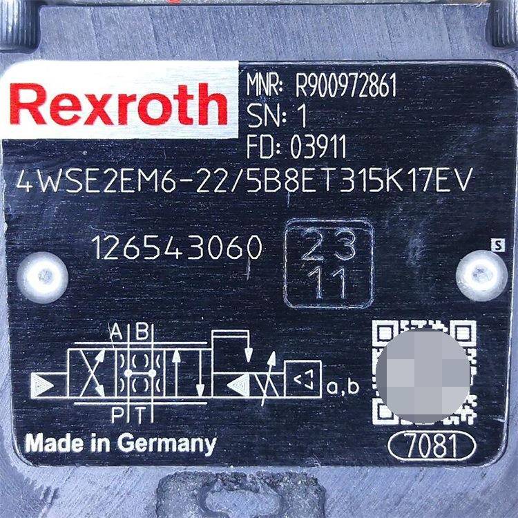 R900972861 4WSE2EM6-22/5B8ET315K17EV # Rexroth//力士乐