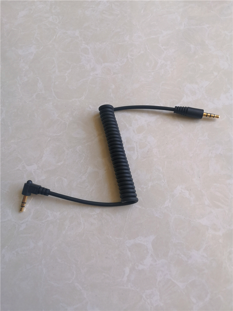 手机录音线3.5mm三极转四极trs-trrs 适用于索尼罗德博雅枫笛话筒