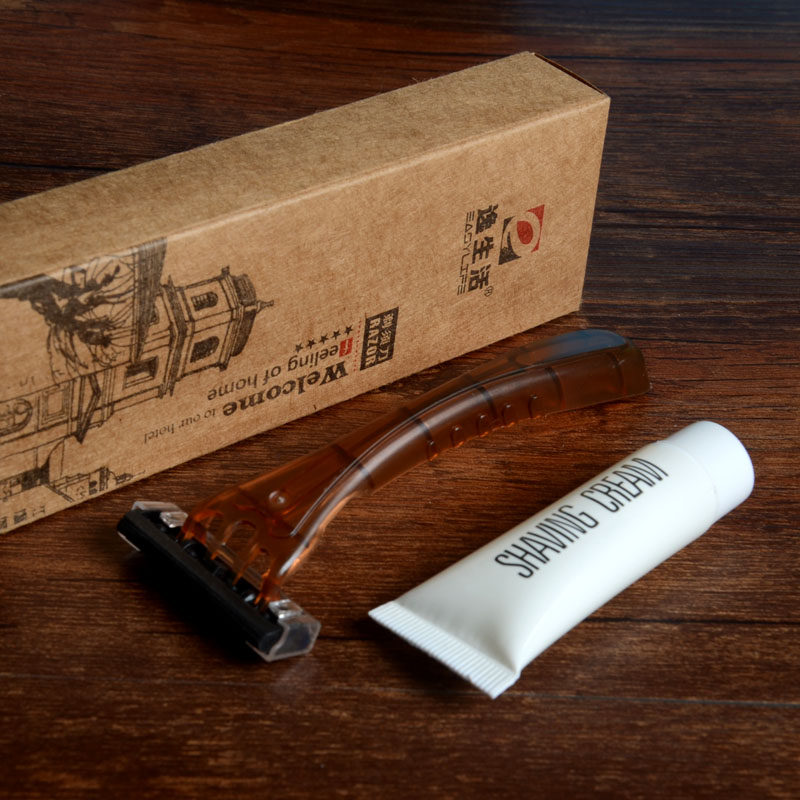 酒店用品一次性剃须刀宾馆客房刮胡刀浴场洗浴中心塑料刮胡子刀