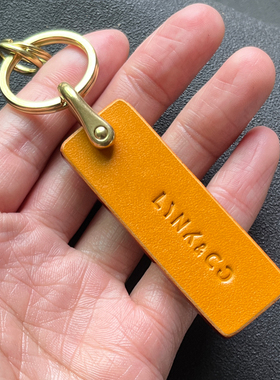 适用领克900 Z10 09 03 08EM 06 01汽车钥匙扣真皮牛皮挂件 定制