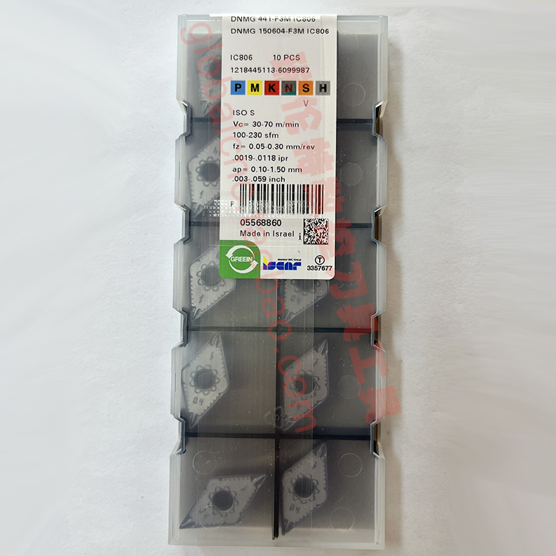 DNMG 150604-F3M IC806伊斯卡数控刀具DNMG441-F3M IC806刀片刀粒