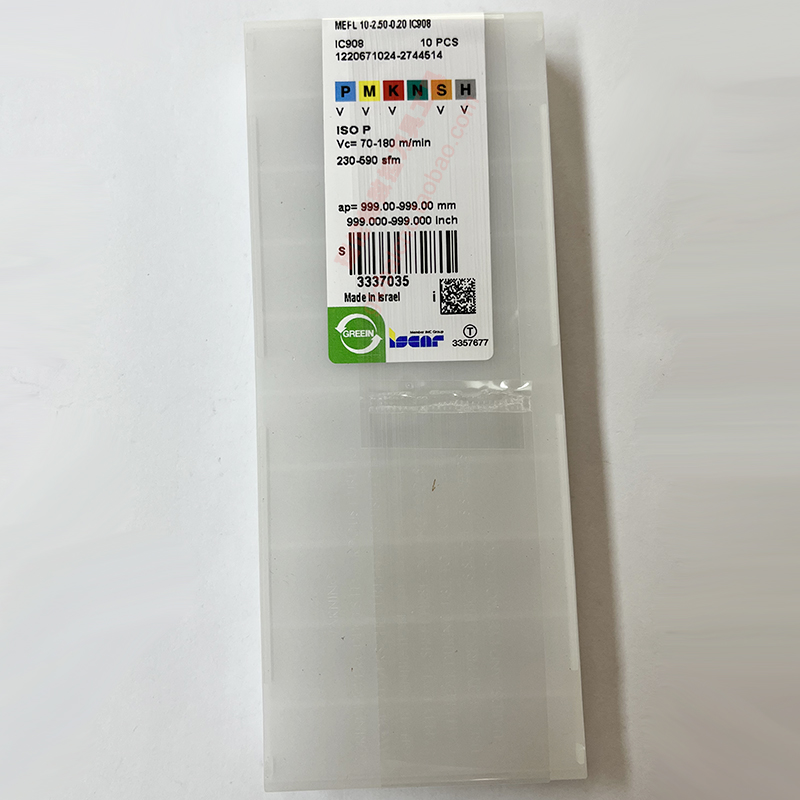 MEFL 10-2.50-0.20 IC908伊斯卡数控刀片正品ISCAR数控刀具订购