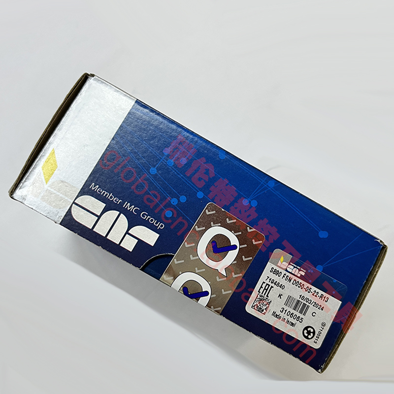 S890 FSN D050-05-22-R13伊斯卡夹持带8个切削刃的刀片的面铣刀盘