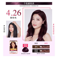 L 'Oreal Zhuoyun Hair Dye for Men and Women, natural black, brown, Cover white hair, Home Hair Dye Cream C thumbnail 6