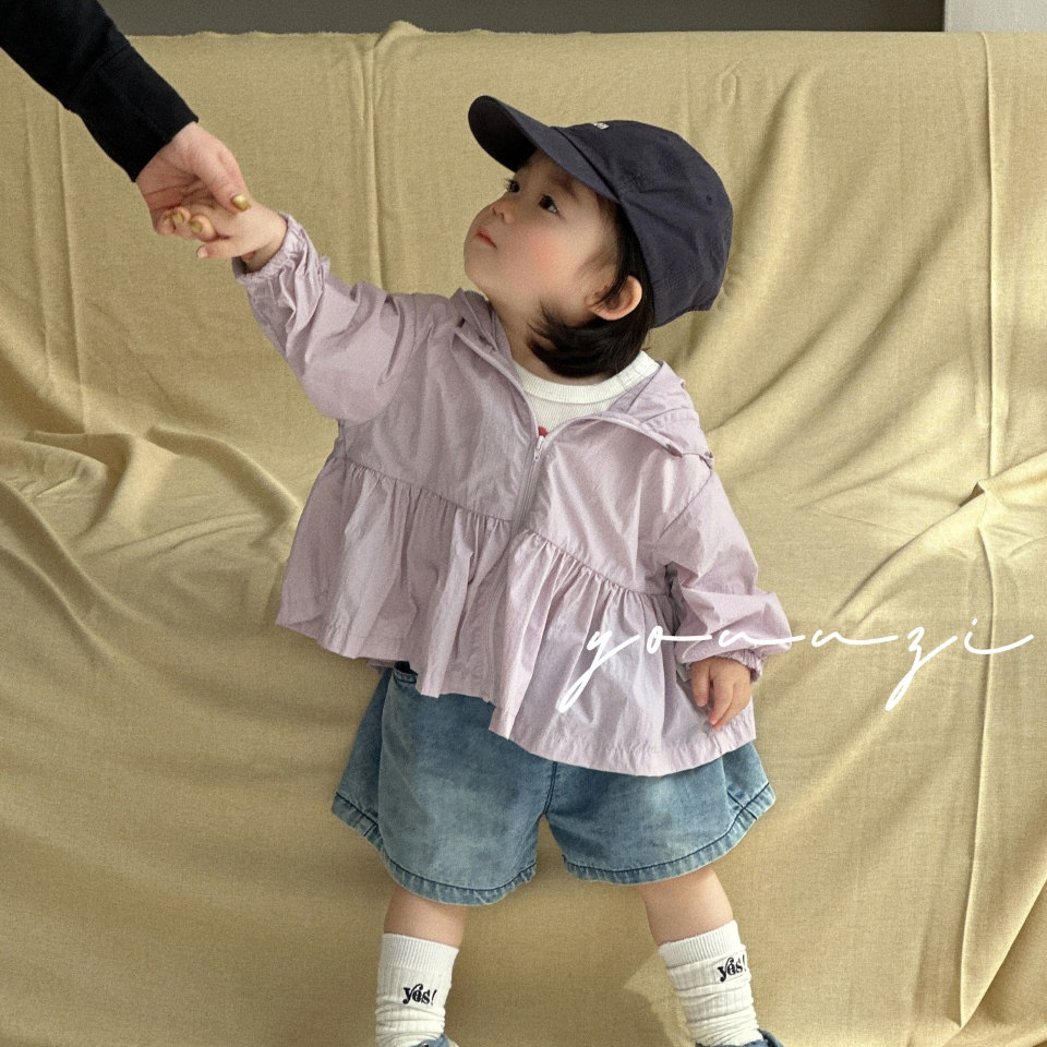 右子女春夏韩系休闲风衣外套宽松