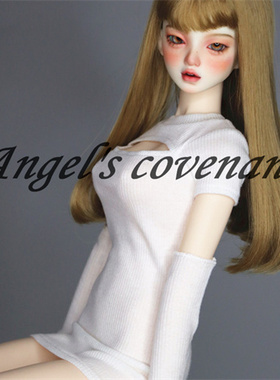 3分bjd娃娃露胸性感裙+手臂套 精品娃衣套装