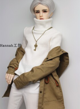 BJD娃衣叔高领毛衣