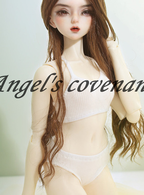 bjd衣服3分4分6分blythe娃衣 罗纹内衣内裤套装