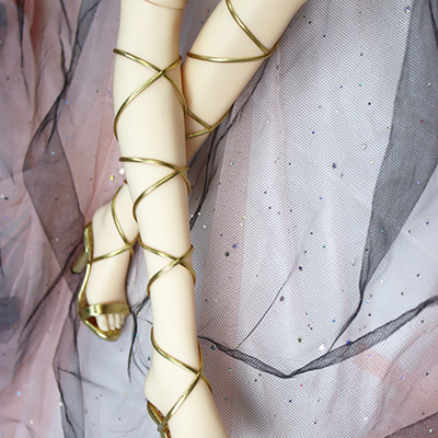 bjd娃鞋BJD高跟鞋3分罗马鞋