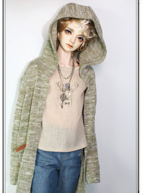 bjd娃衣BJD普叔SD17男麻色短T特价