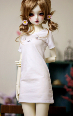 bjd娃娃衣服3分卡通表情