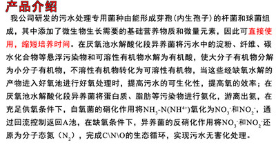 污水处理活性污泥菌种好氧厌氧一体化设备调试无需培养起效快包邮