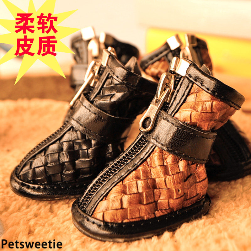 包邮|狗狗鞋子泰迪鞋子小狗穿的鞋子 秋冬泰迪狗鞋子 四季鞋 软底