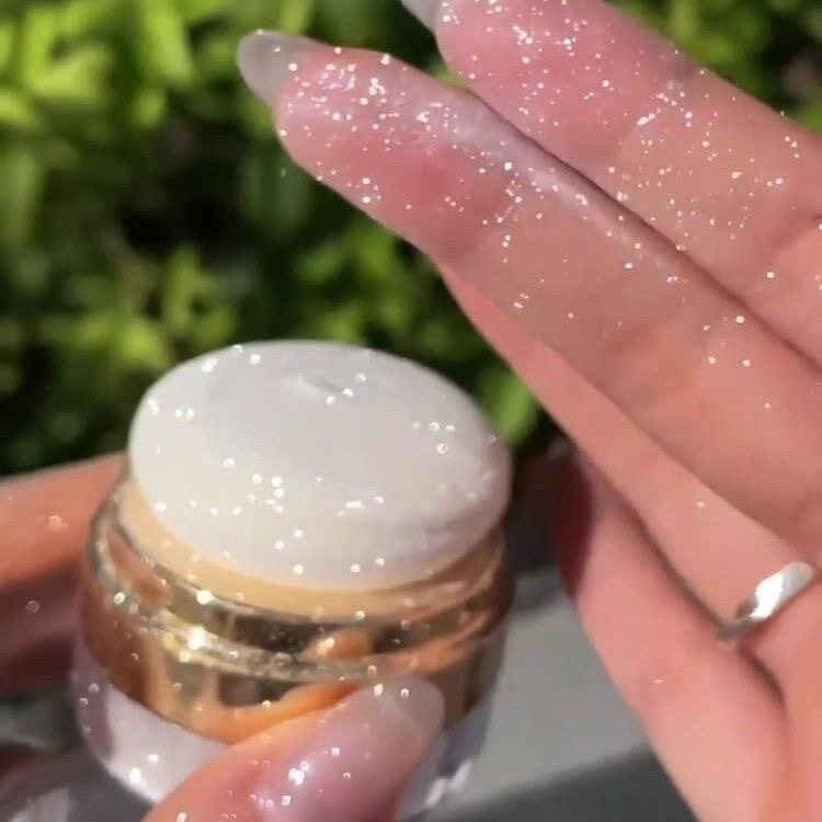 DIKALU亮晶晶仙女魔尘粉新娘结婚高光粉身体闪光粉拍拍粉不好用退