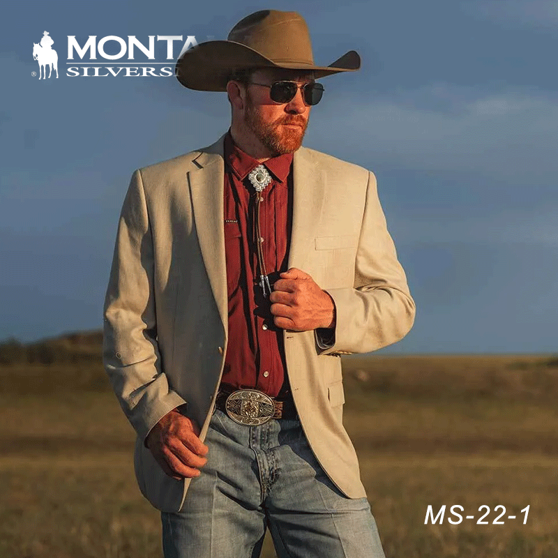 美国MONTANA进口西部风牛仔领结 BOLO TIES 多款领带领结