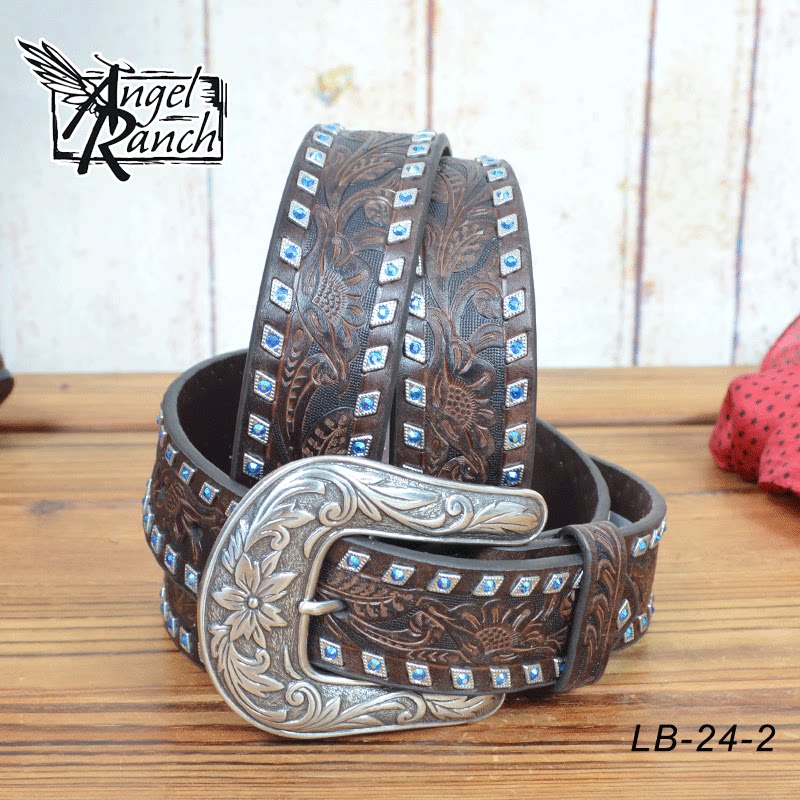 美国进口骑马西部牛仔腰带 马术用品