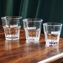啤酒杯钢化玻璃杯商用防摔加厚酒吧KTV专用耐高温威杯洛杯茶水杯