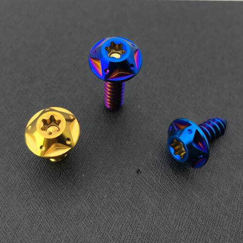 钛合金自攻螺丝M5/M4五星形梅花