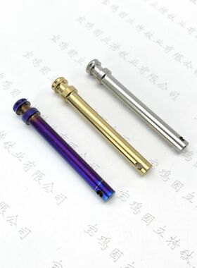 钛合金卡钳插销适用布雷博车力屋FR6F101F101R大螃蟹科金色烧蓝