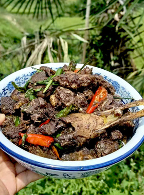 湖南新宁血浆鸭农家土鸭整只现杀现炒熟食真空袋装顺丰包邮即食