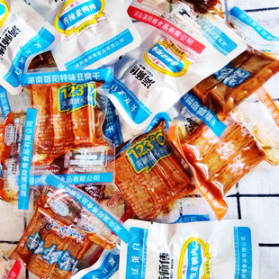 湖南特产满师傅豆干休闲小吃怀旧零食饱腹代餐小包装办公室500g