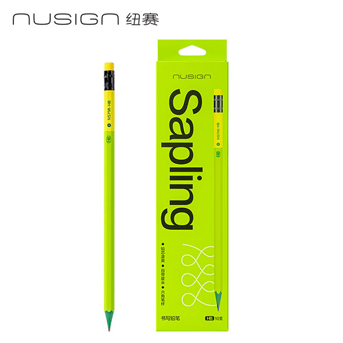 纽赛NS796绿木六角杆皮头纽赛铅笔HB(混)(10支/盒)