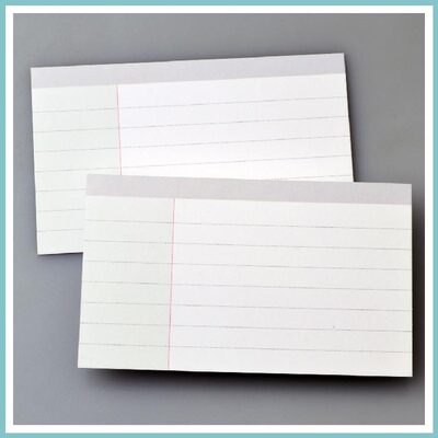 加厚索引卡JIAYI加厚款