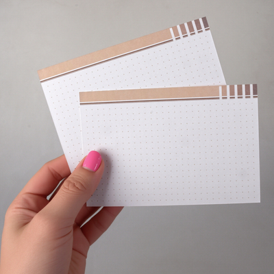 15x10厘米万用文摘索引双面印刷