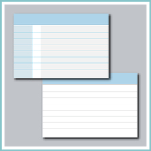 *15X10厘米4X6英寸 index cards美式西海岸文摘索引卡双面100张