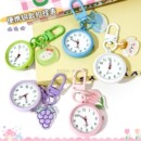 可爱学生考试手表钥匙扣护士挂表专用女款 迷你电子表儿童男小怀表