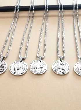 五等分四叶花嫁三玖周边项链