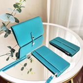 头层牛皮手机包女旅行随身登机护照卡包三合一迷你小包真皮斜挎包