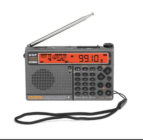 757收音机新版本航空调频中波短波mp3蓝牙音响