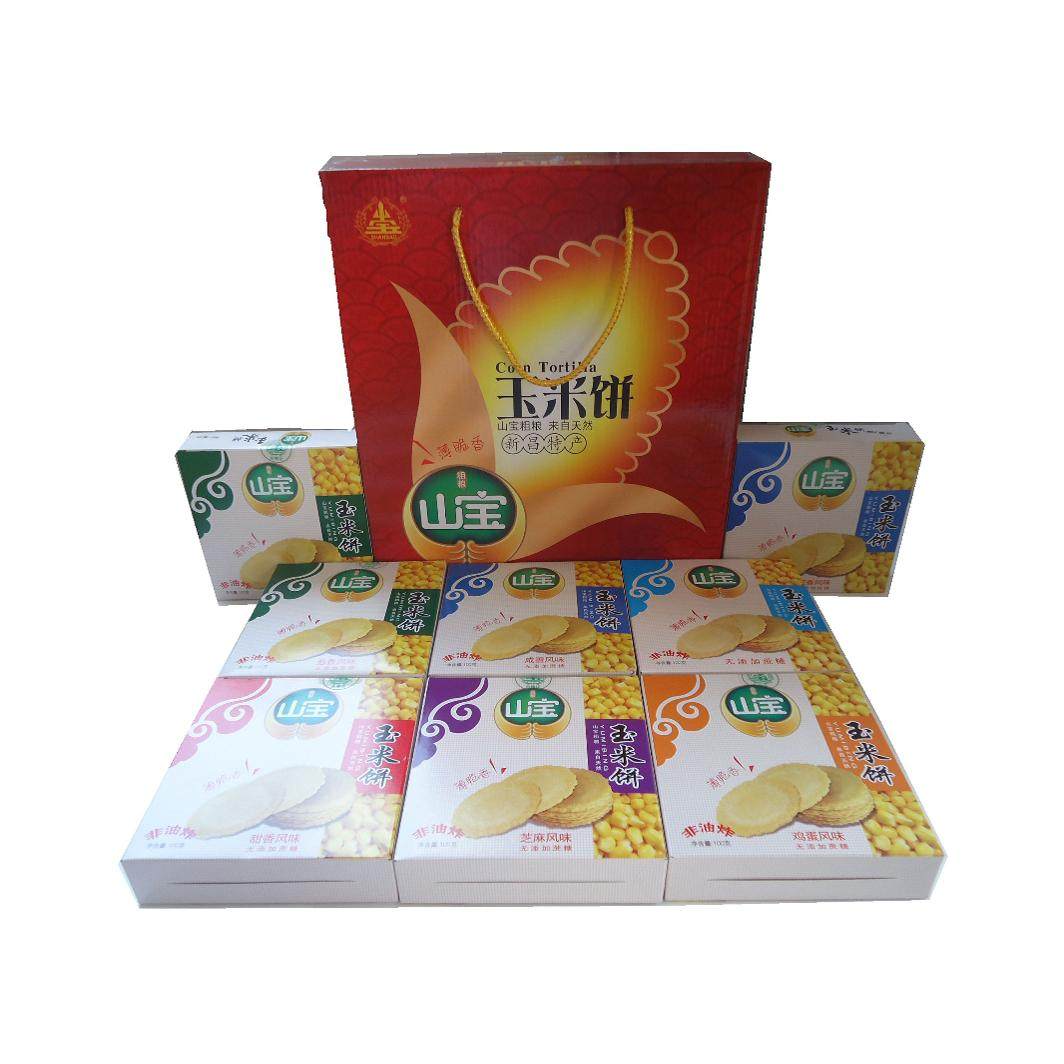 休闲零食新昌特产山宝玉米饼自由组合八盒礼盒无添加蔗糖日期新鲜,零食/坚果/特产,薄脆饼干,淘宝优惠券,粉丝福利购,淘宝优惠卷