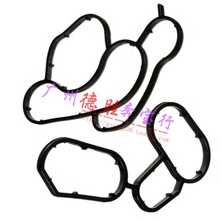 适配于宝马E60 525机滤底座530机油散热器325密封垫730 X3 X5胶圈