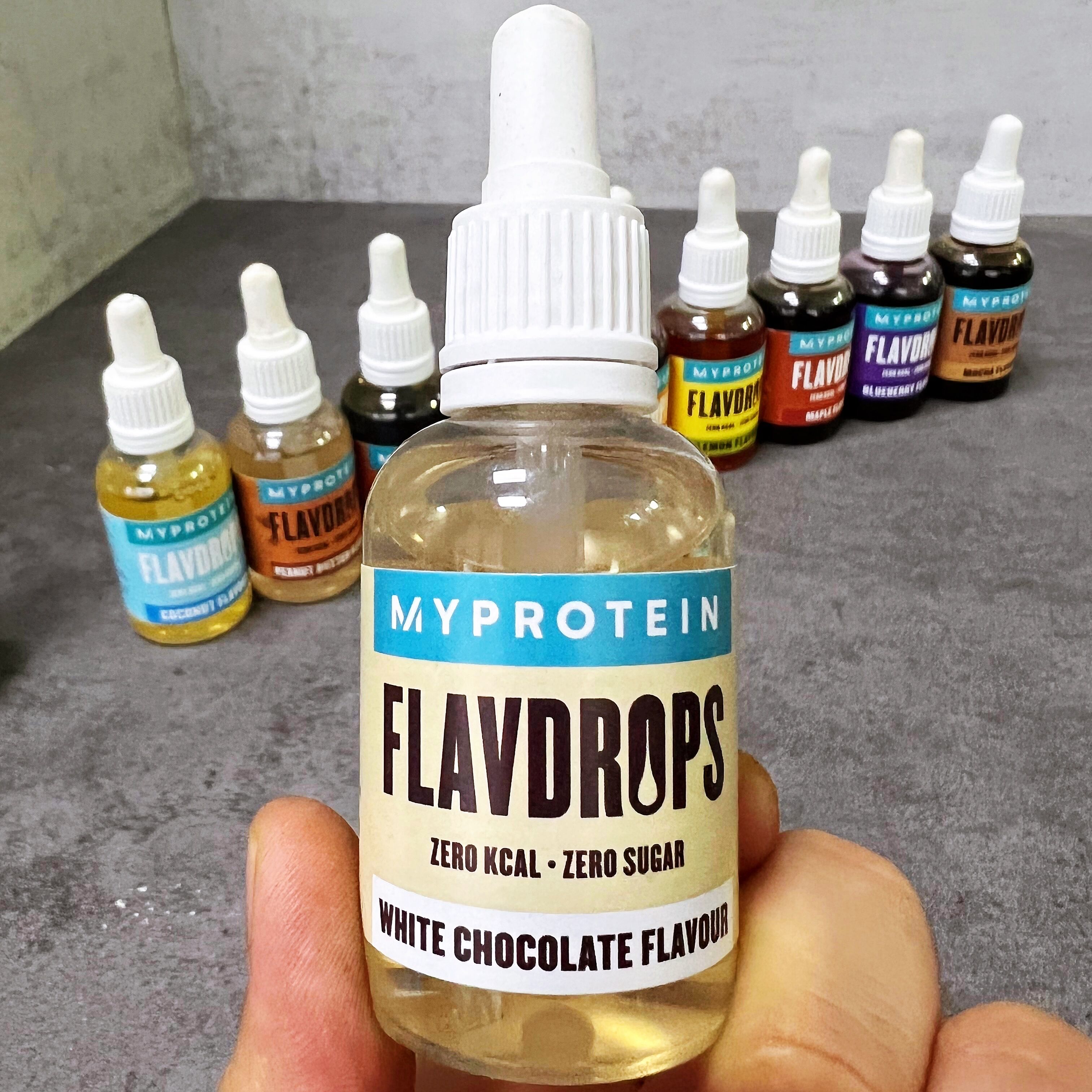 滴管糖浆调味50MLMyprotein Zero Sugar Free Natural Zero Fat