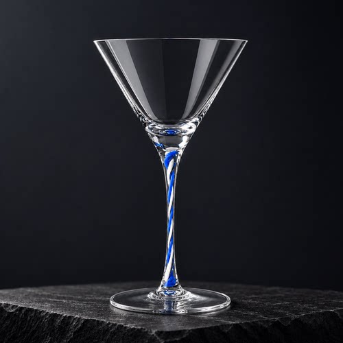 高颜值马天尼杯水晶玻璃调酒鸡尾酒杯酒吧高档轻奢定制洋酒杯瑕疵