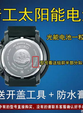 适用SEIKO精工V172 V174 V175V176 V192V195光动能太阳能手表电池
