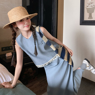 女士精品套装 工作制服时尚 女装 学生校服 套头圆 套装 2025年夏季