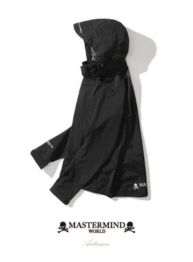 Mastermind World x MARBLED CAT新款冲锋衣防水外套001暗黑骷髅