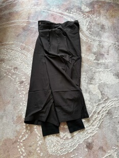 Undercover纯棉阔腿小脚休闲西裤 氛围感单品松弛慵懒男街头长裤