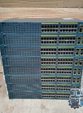 询价二手思科WS-C296024TC-S24个百兆电口