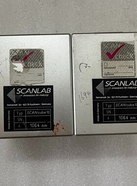 德国SCANLAB振镜，型号SCANcube 10，波长10议价