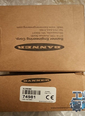 询价BANNER邦纳SLM80B6槽型光电传感器
