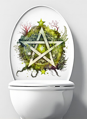 创意跨境新款CH33736绿茵之心墙贴卧室床头浴室洗手间布置装饰防