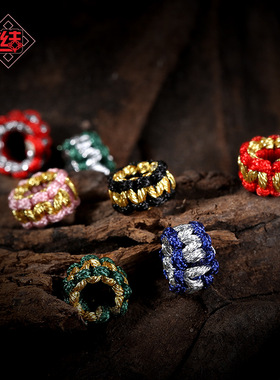 龙结手链无痕平结扣手工编任意颜