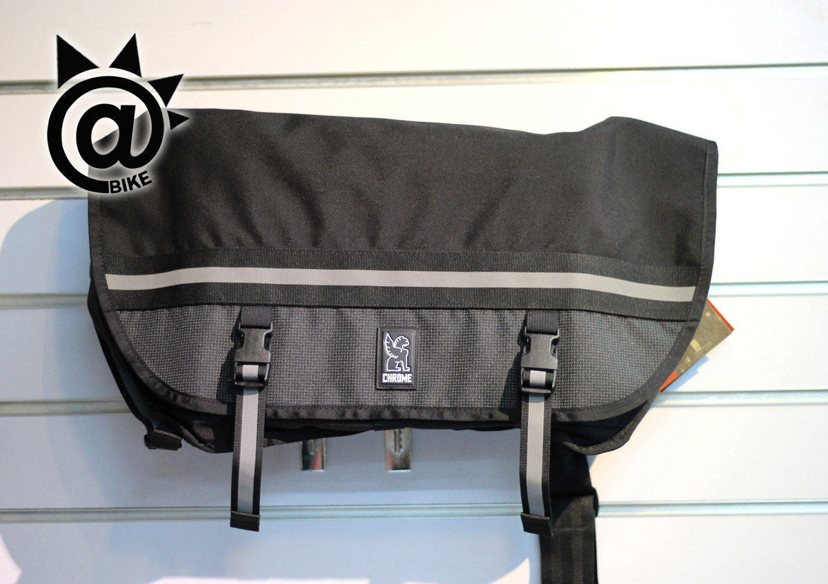 @BIKE FIXED GEAR CHROME单肩背包 3M反光特别款 摩托车包 单车包
