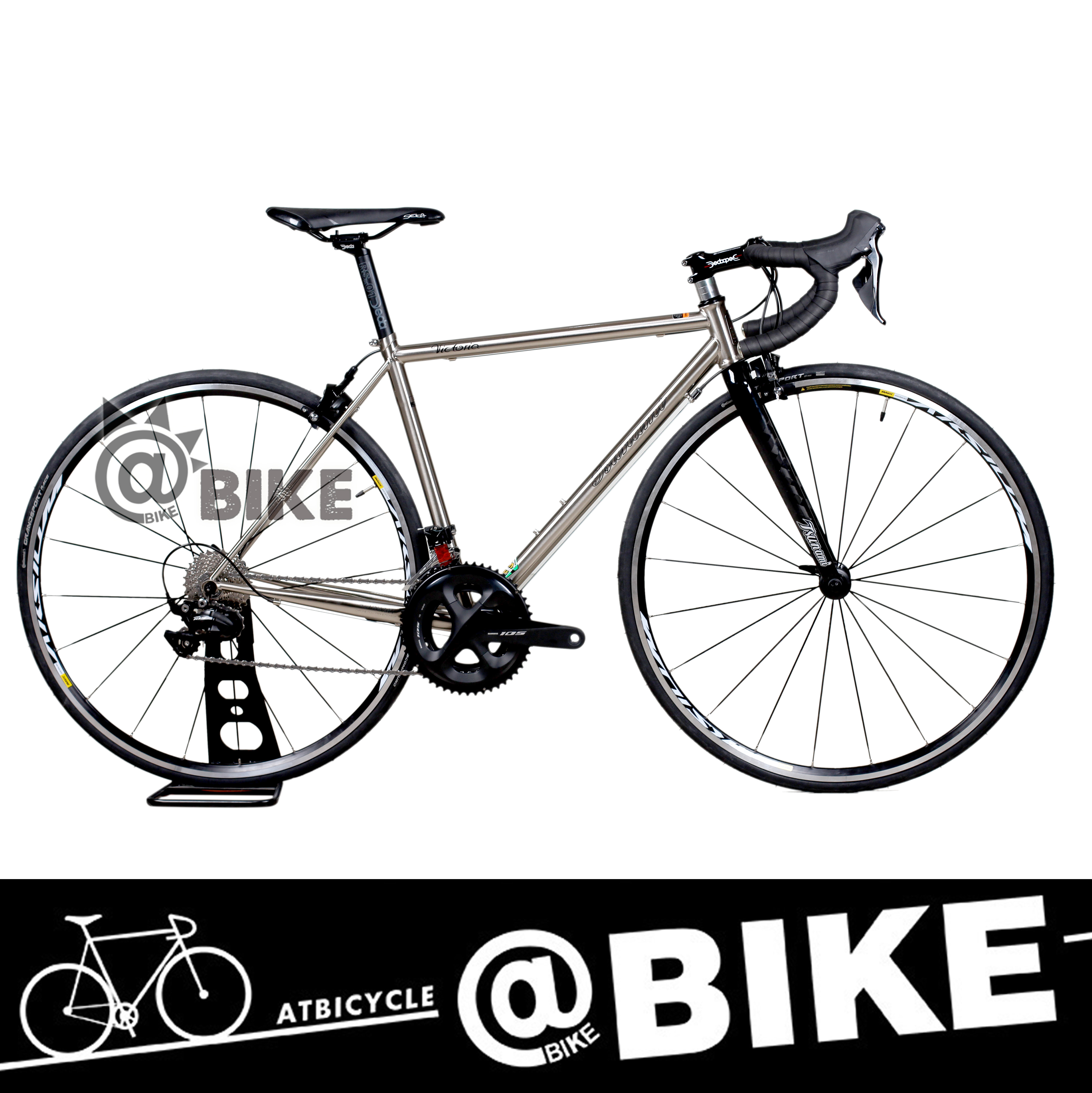 速那米海啸 tsunami 超轻钢架公路自行车整车钢架复古城市自行车