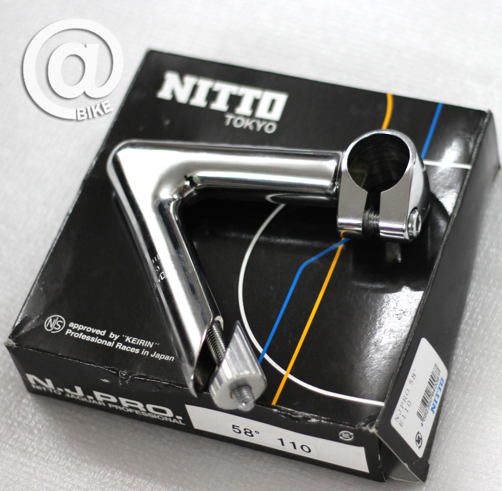 @BIKE FIXED GEAR日本Nitto NJ Pro steel把立 NJS认证