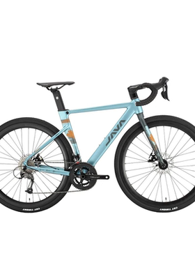 佳沃砾石公路车java IDRA铝合金瓜车越野公路车18速喜码诺套 弯把